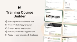 Build impactful professional courses with the 5-step methodology I have built throughout my 10 years experience in the training industry.