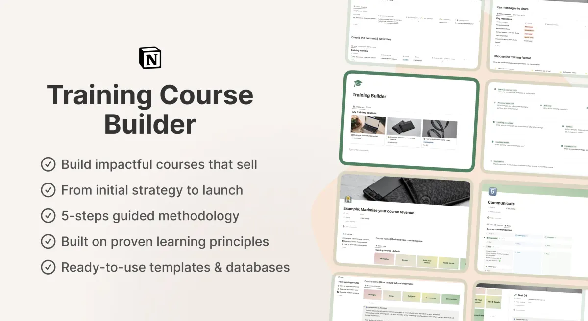 Training Course Builder