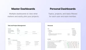Manage all your projects and tasks in the most organized and efficient way possible. Use the Notion Project Management Template to stay focused and implement a robust structure for your business or personal projects.