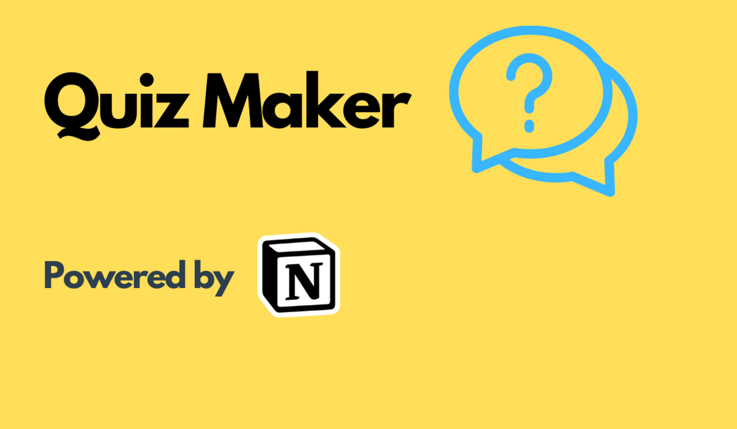 Notion Quiz Maker