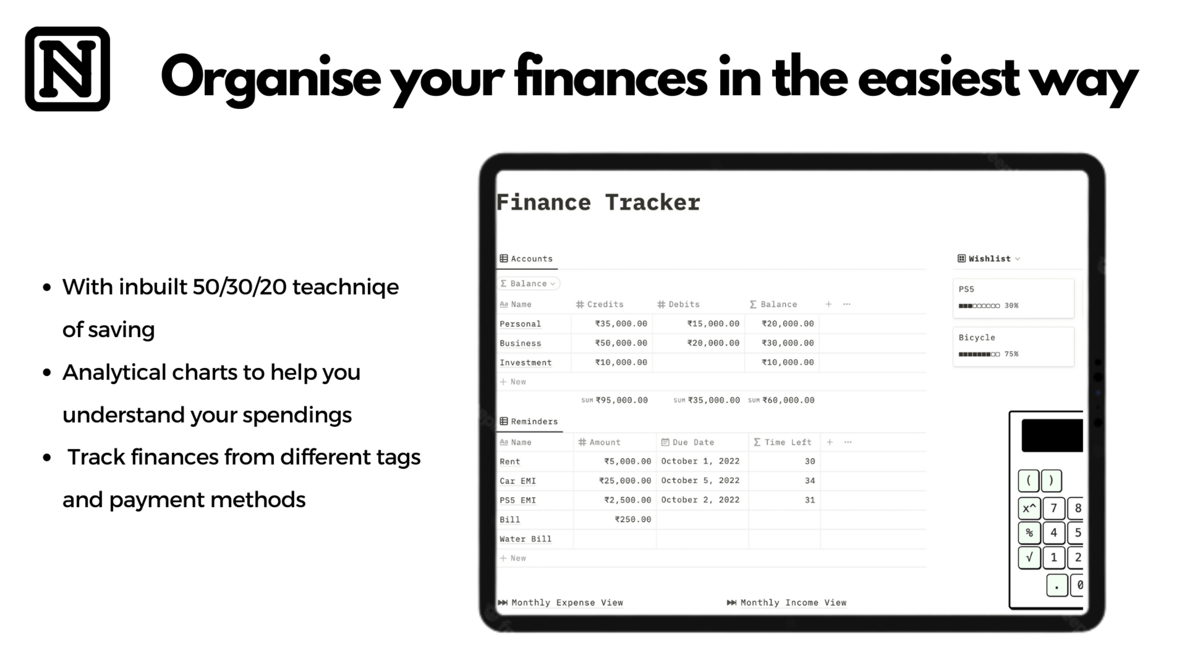 Easy Finance Tracker