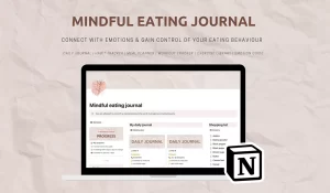 The Notion template that is designed to help you gain control over your eating behaviour and connect with emotions.