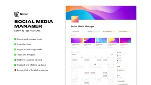 Create and plan your social media content on all major platforms