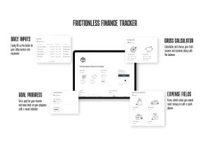 A personal finance tracker made to keep track of your income and expenses without too much friction.