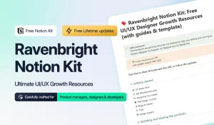 In this Notion UI/UX kit you will find everything you need to grow & level up your design level. If you are looking for the simplest & affordable way to understand UX as a whole