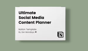 Social Media Planner for Instagram