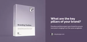 The Branding Toolbox is a series of Notion templates that will help develop and document your branding and voice and tone guidelines.