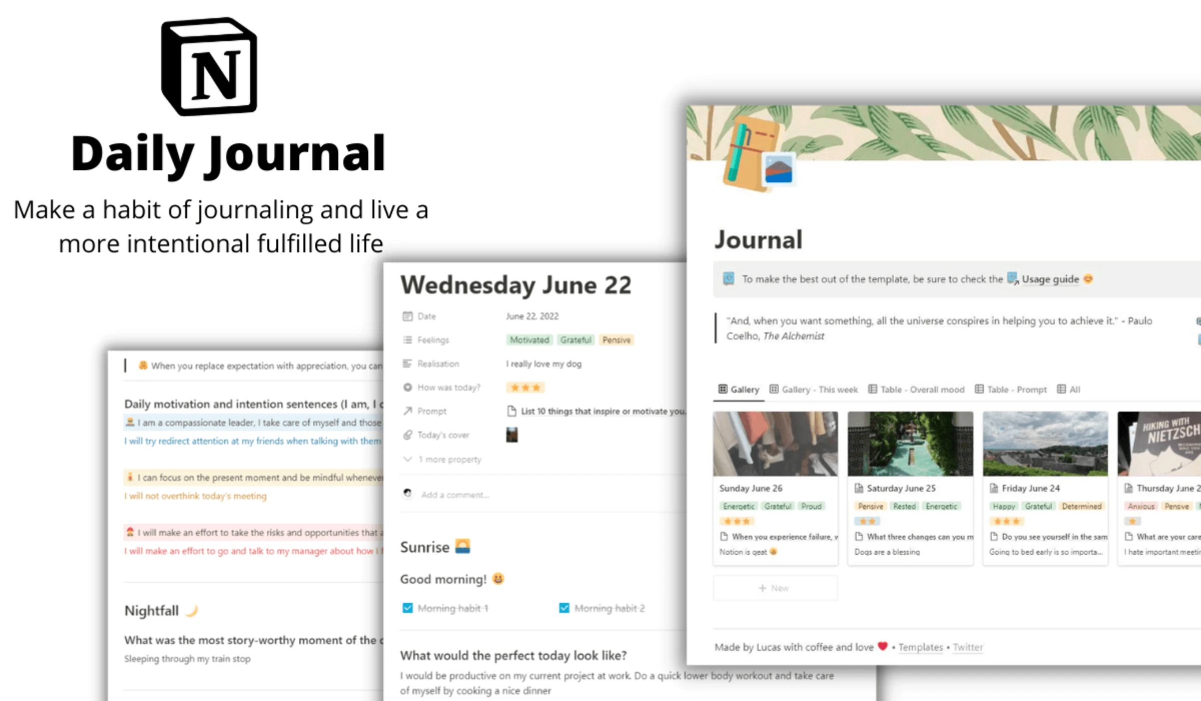 Complete Daily Journal – A clearer more meaningful life