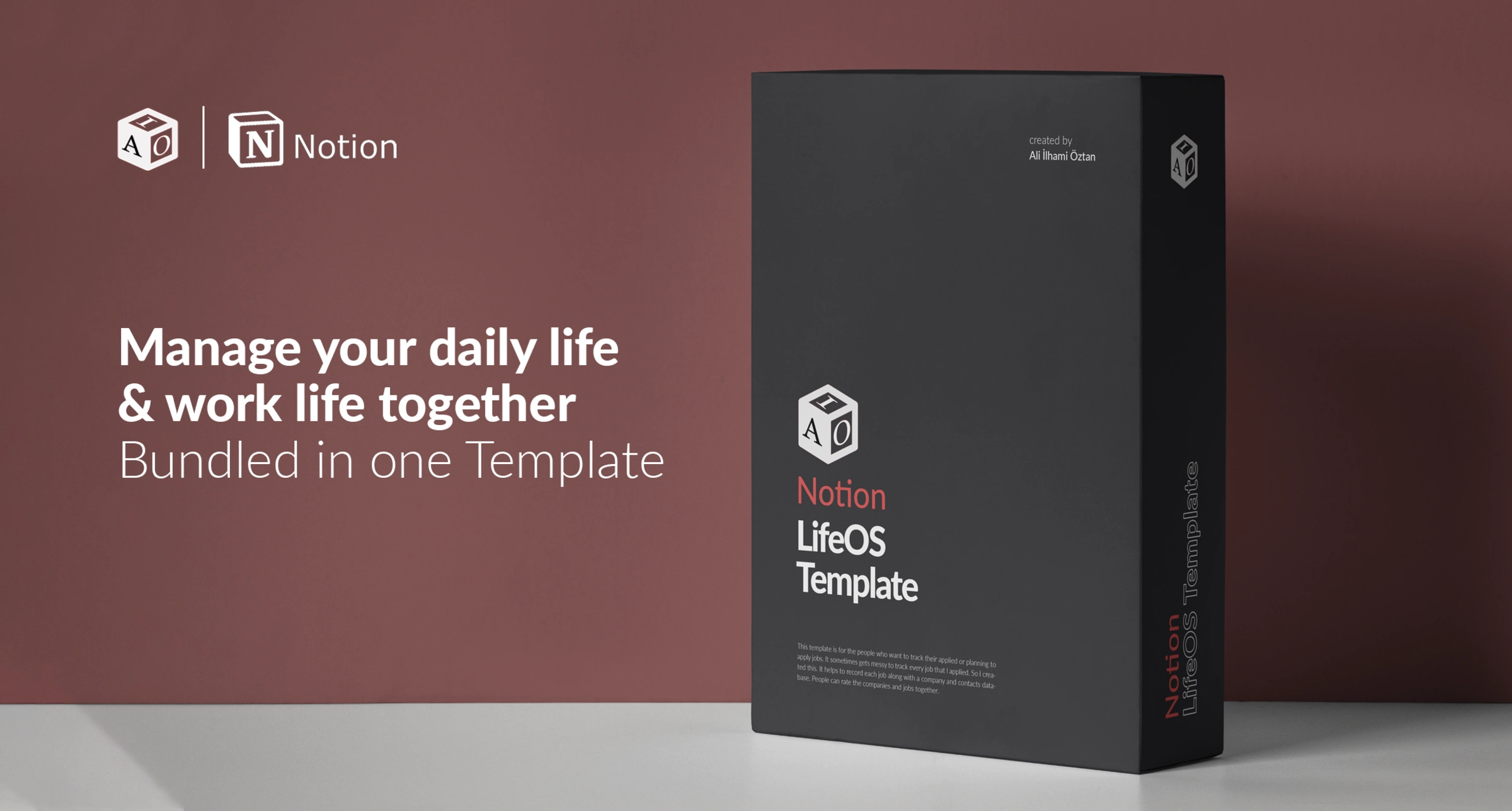 Notion All-in-one Life & Project Management Template