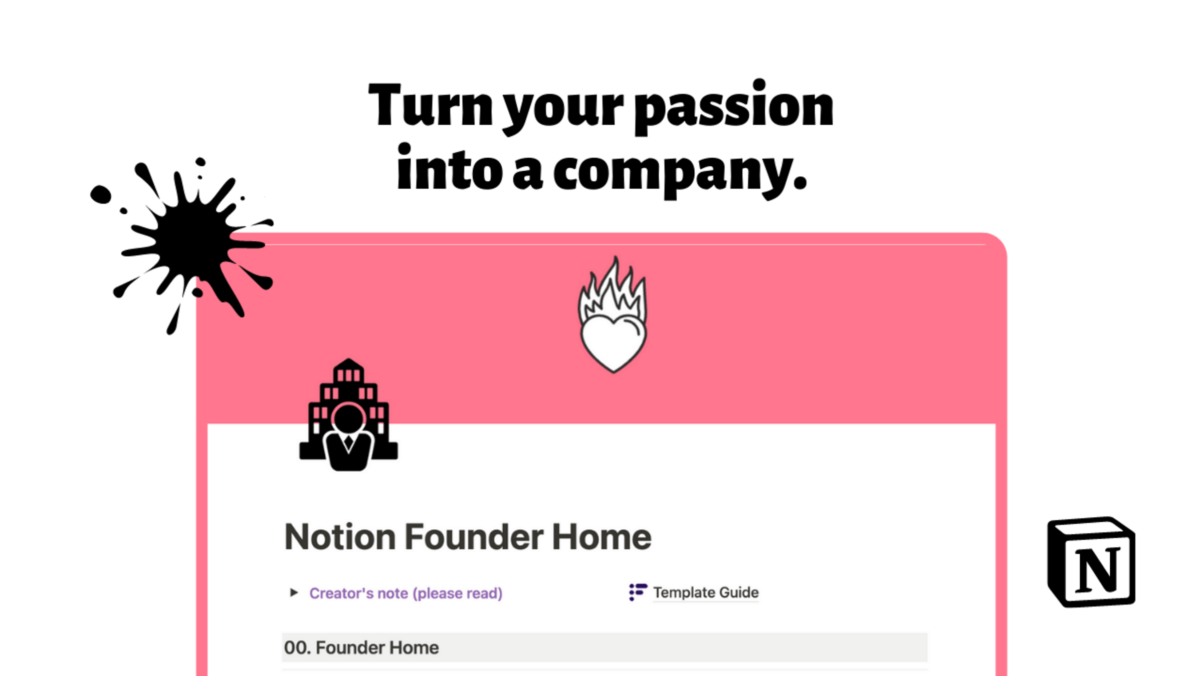 Notion templates you need to turn your passion into a company