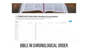 This chronological daily bible reading board helps to get more understand of the bibles theme. Read and study the bible in one year. Also fitting for JWs. Stay consistent and organized!