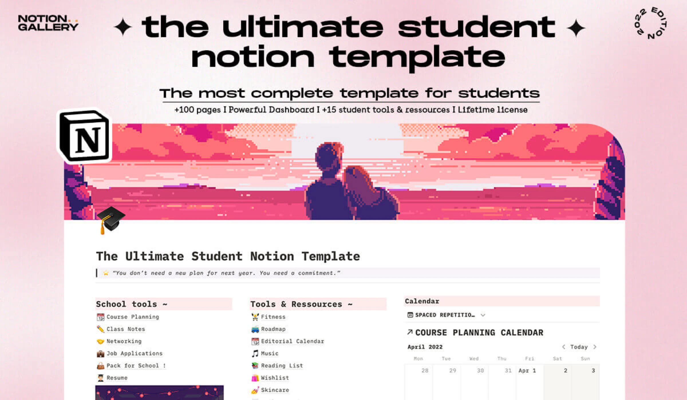 The Ultimate Student Notion Template