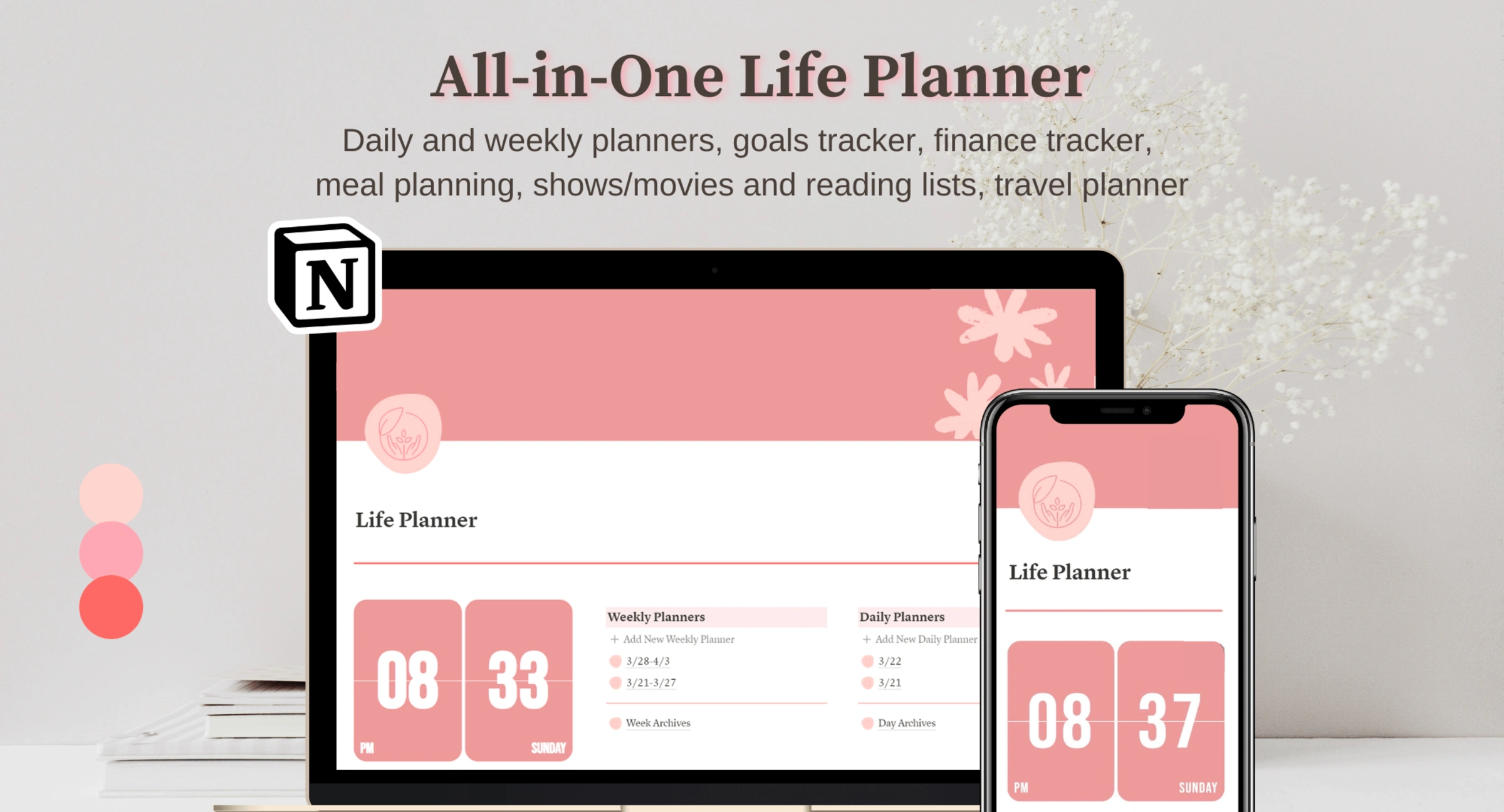 Life Planner for Notion