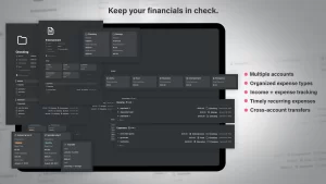 Save money by monitoring and optimizing your cash flow. Keep track of income