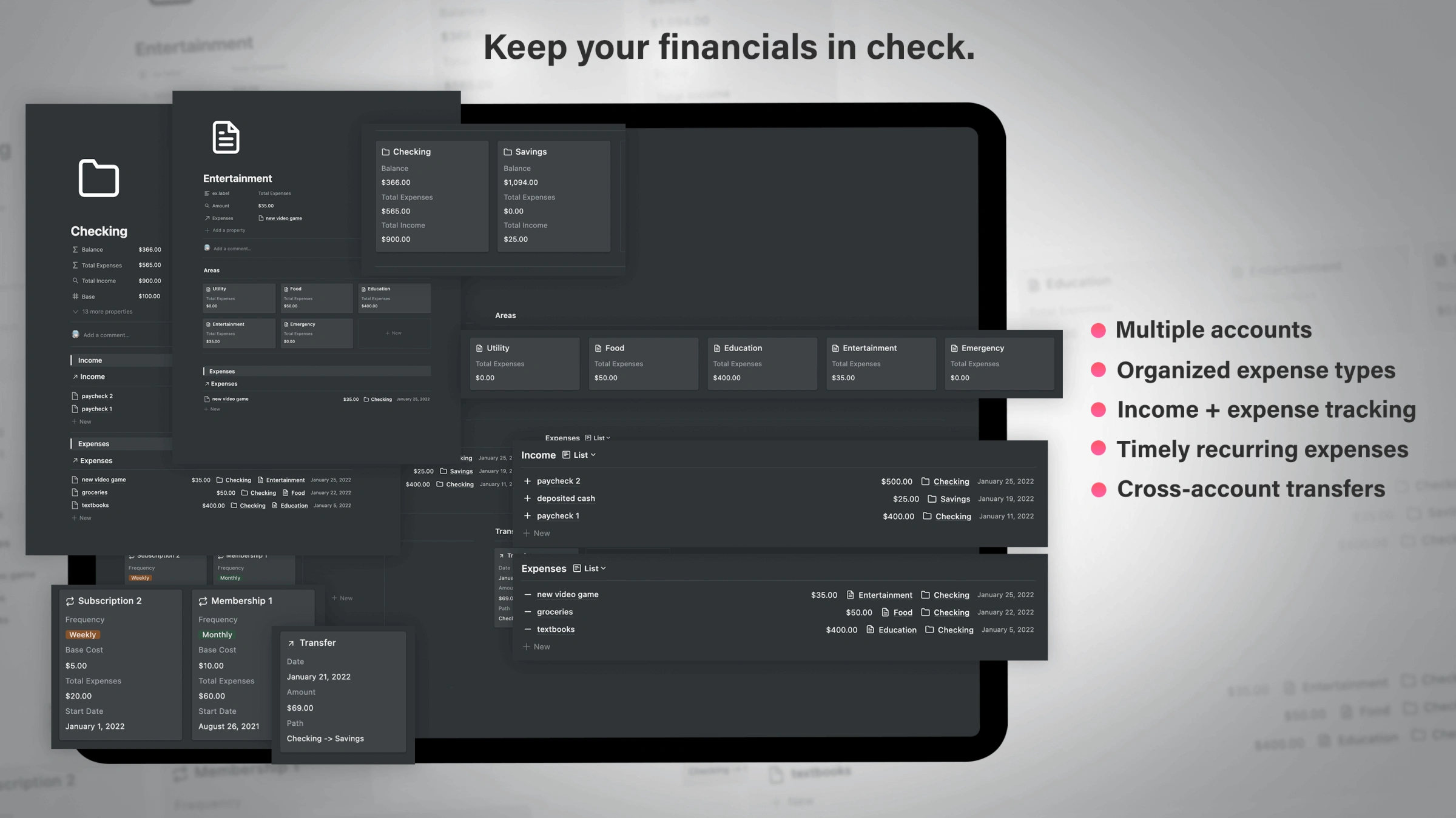 Financial Tracker