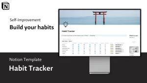 Track your habits in a visually appealing Dashboard