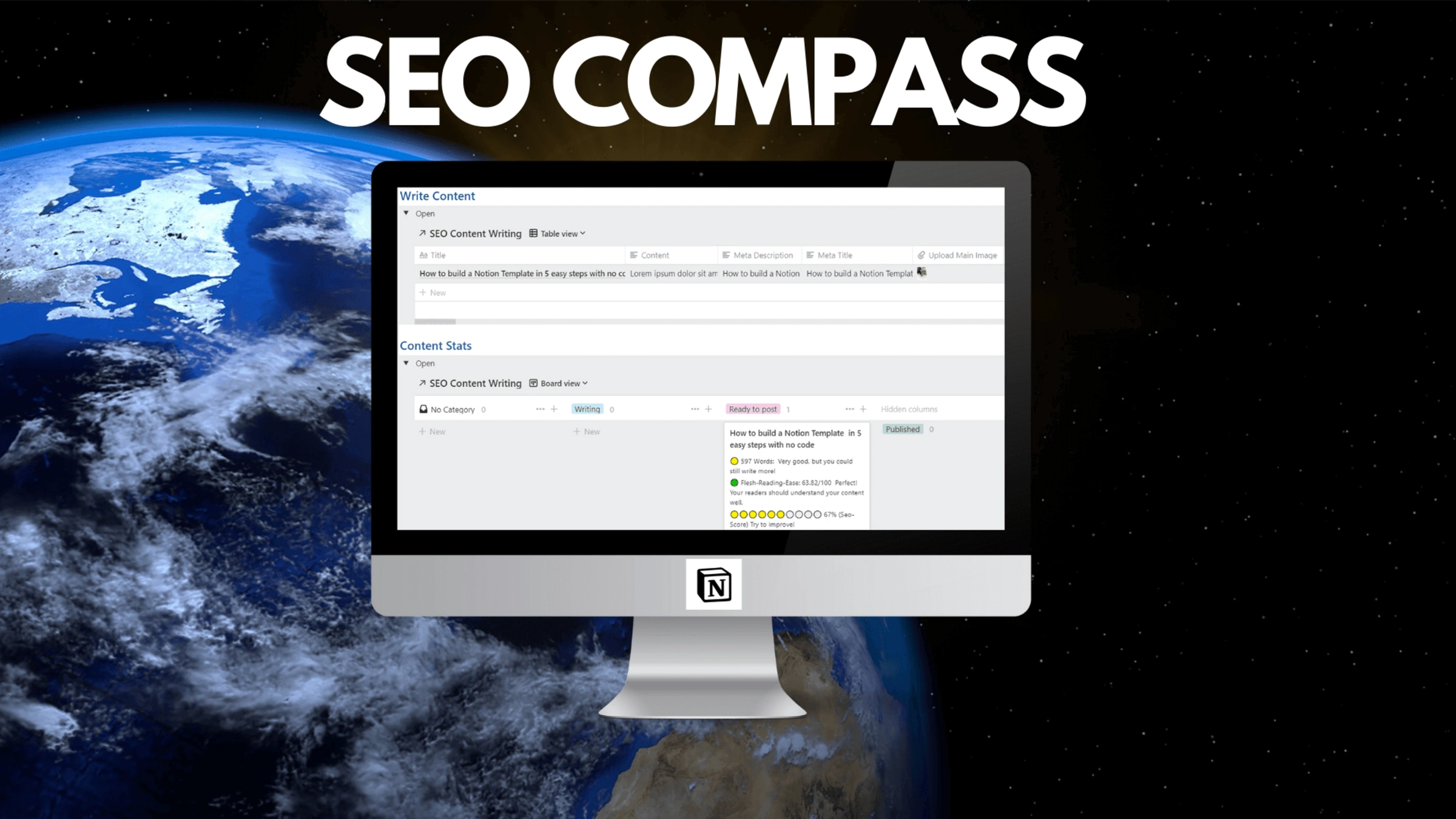 SEO COMPASS for Notion