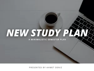 This template will help you keep track of your entire semester. Not only the content of the courses