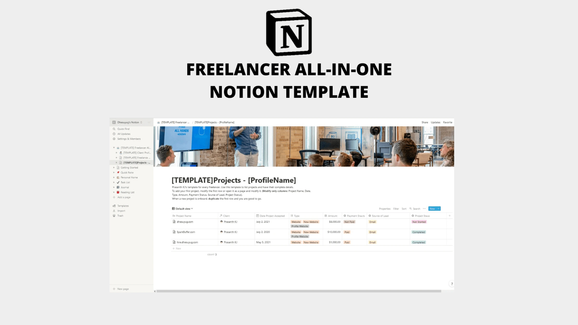 Freelancer All-in-One