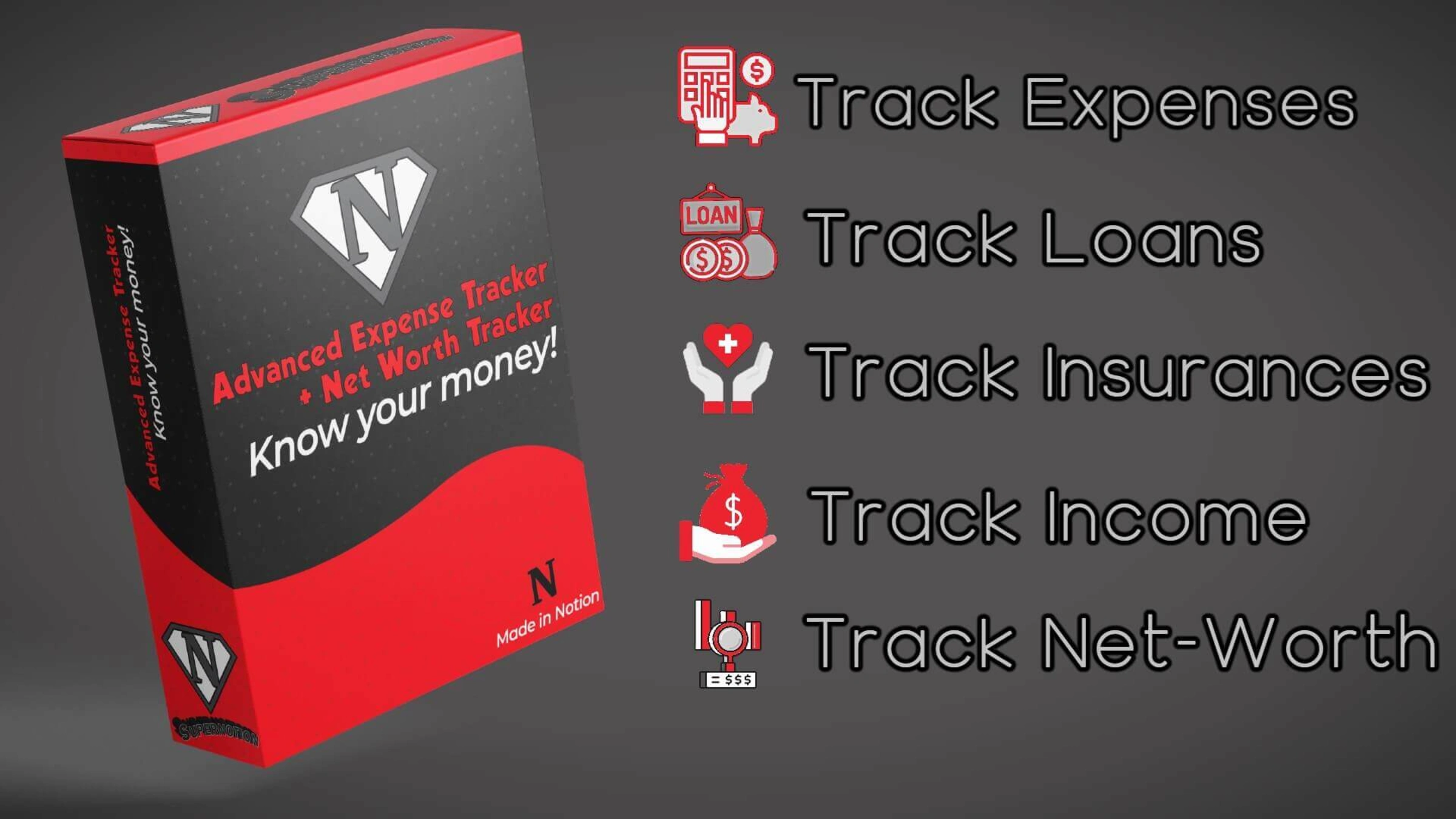 Advanced Expense Tracker + Net worth Calculator