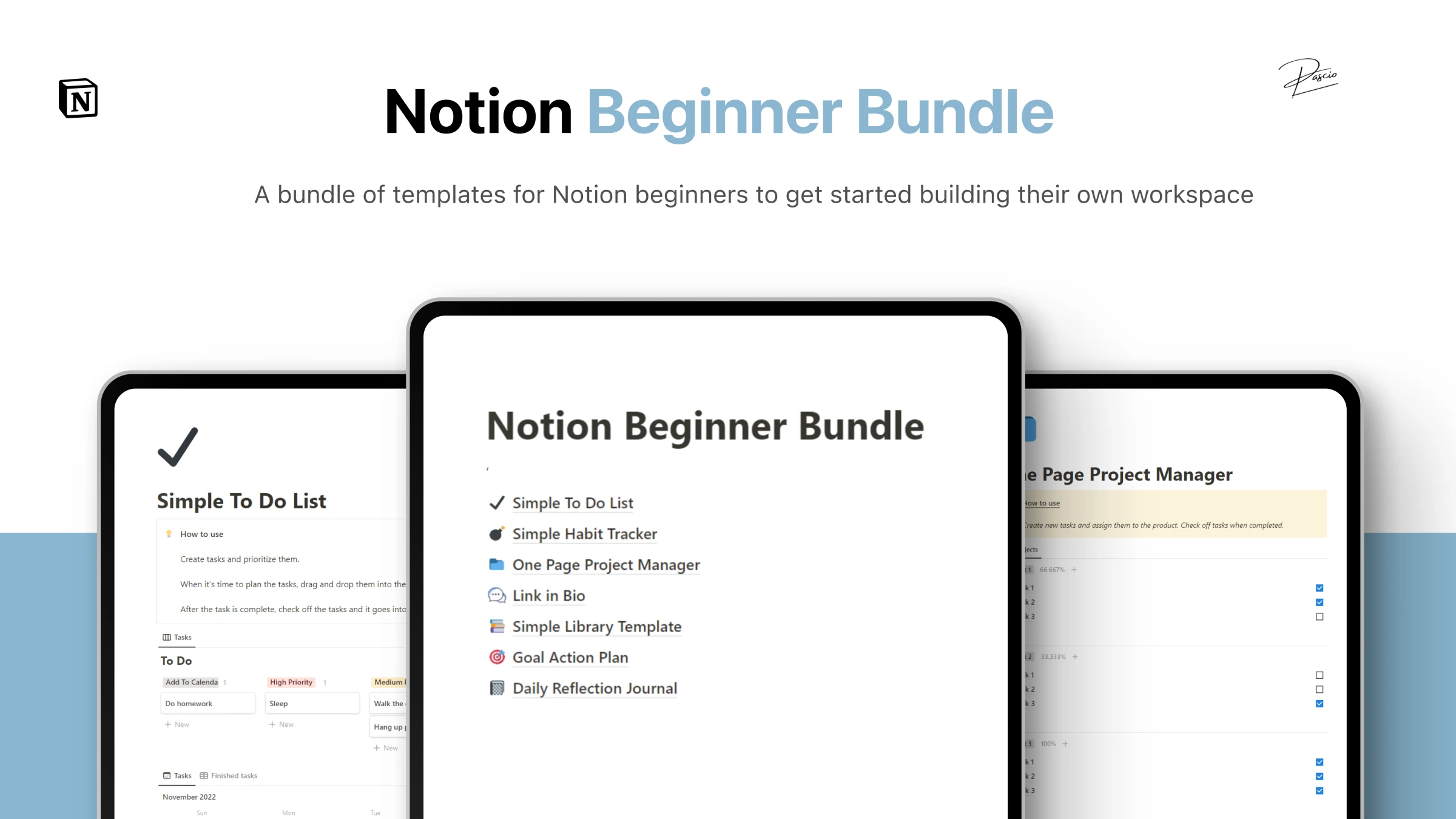 Notion Beginner Bundle