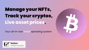 The Crypto & NFT Tracker Dashboard is an easy-to-use dashboard that allows you to track both your NFTs & your cryptos. It's also the only template that enables to retrieve real-time asset prices.