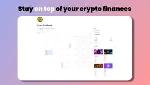 The Crypto & NFT Tracker Dashboard is an easy-to-use dashboard that allows you to track both your NFTs & your cryptos. It's also the only template that enables to retrieve real-time asset prices.