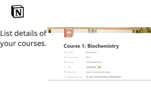 Time management is crucial in managing your life as a student. Use this student dashboard to manage your academic activities.